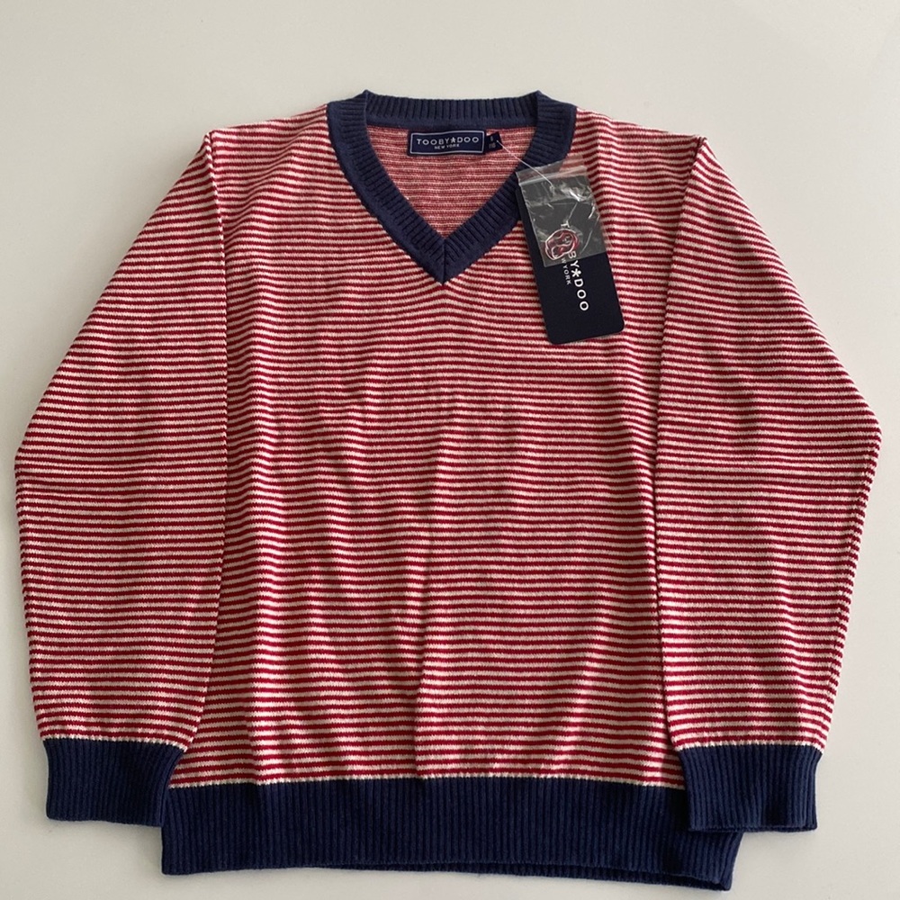 TOOBYDOO Boys V-Neck Sweater New